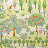 BRUNSCHWIG & FILS - FOLKLORE PRINT- MEADOW - Fabric by the Yard