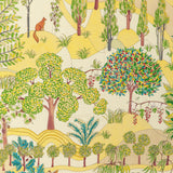 BRUNSCHWIG & FILS - FOLKLORE PRINT- LEAF - Fabric by the Yard