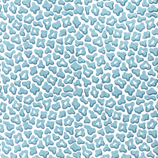 BRUNSCHWIG & FILS - GUEPARD PRINT- AQUA - Fabric by the Yard AQUA
