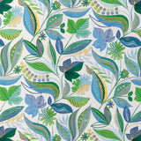 BRUNSCHWIG & FILS - CARLSTEN PRINT- POOL - Fabric by the Yard