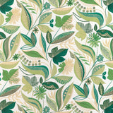 BRUNSCHWIG & FILS - CARLSTEN PRINT- LEAF - Fabric by the Yard