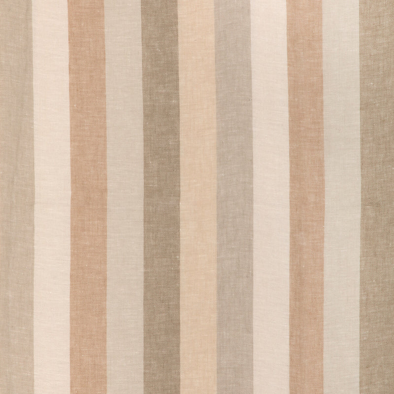 BRUNSCHWIG & FILS - PICNIC STRIPE- NEUTRAL - Fabric by the Yard NEUTRAL