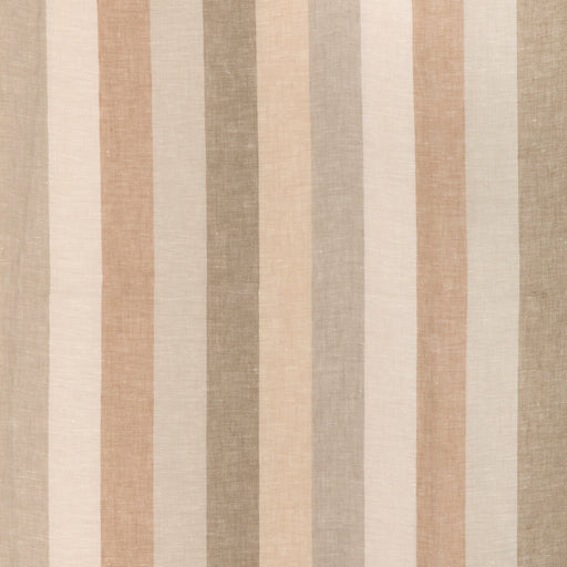 BRUNSCHWIG & FILS - PICNIC STRIPE- NEUTRAL - Fabric by the Yard NEUTRAL