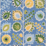 BRUNSCHWIG & FILS - ROSENDAL WARP PRINT- DELFT - Fabric by the Yard