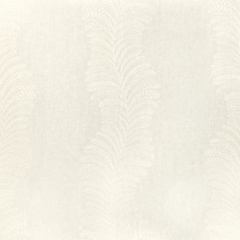 BRUNSCHWIG & FILS - ROWAN SHEER- IVORY - Fabric by the Yard IVORY