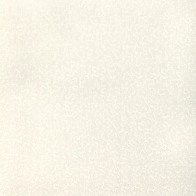 BRUNSCHWIG & FILS - BRAMBLE EMB- IVORY - Fabric by the Yard IVORY