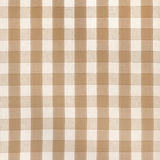 BRUNSCHWIG & FILS - CLEMENS CHECK- BEIGE - Fabric by the Yard