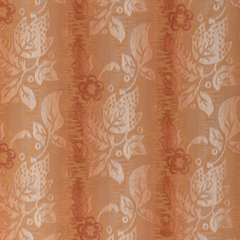 BRUNSCHWIG & FILS - PRIMAVERA BROCATELLE- APRICOT - Fabric by the Yard APRICOT