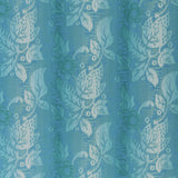 BRUNSCHWIG & FILS - PRIMAVERA BROCATELLE- AQUA - Fabric by the Yard