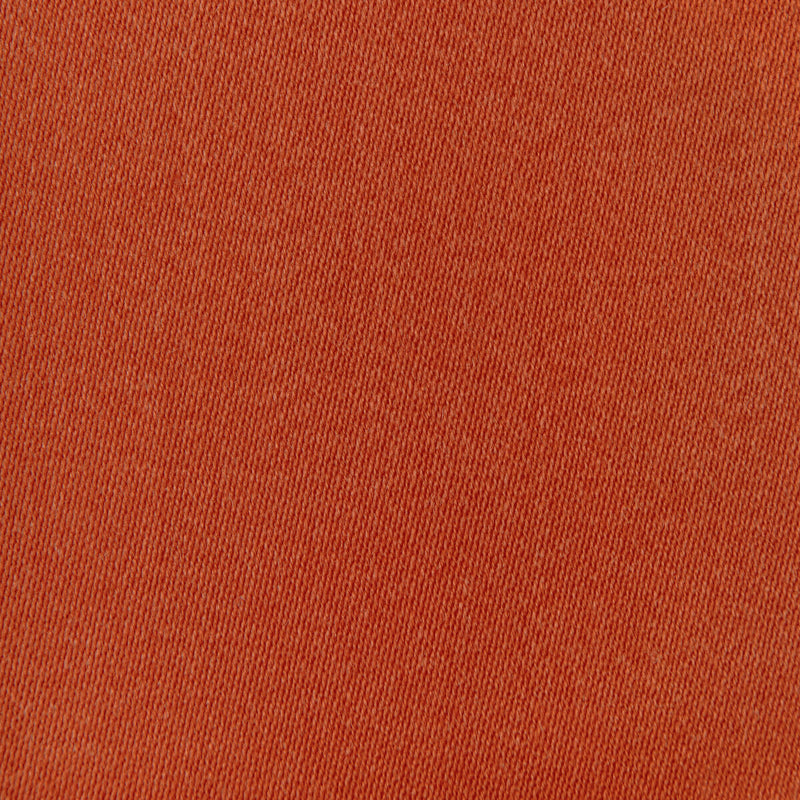 BRUNSCHWIG & FILS - ATHENA WOOL SATIN- ORANGE - Fabric by the Yard ORANGE