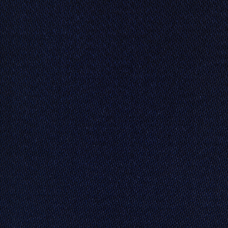 BRUNSCHWIG & FILS - ATHENA WOOL SATIN- NAVY - Fabric by the Yard NAVY