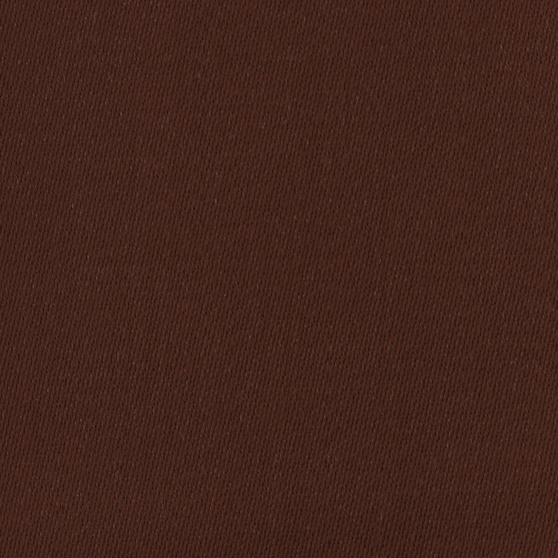 BRUNSCHWIG & FILS - ATHENA WOOL SATIN- BROWN - Fabric by the Yard BROWN