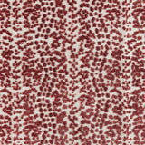 BRUNSCHWIG & FILS - LES TOUCHES VELVET- RED - Fabric by the Yard