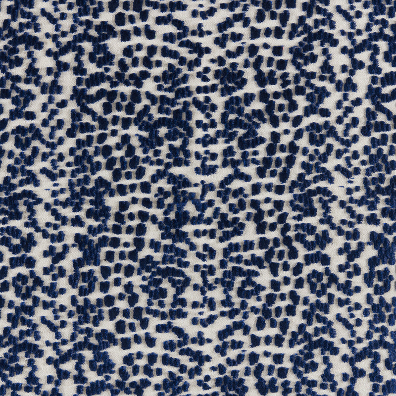 BRUNSCHWIG & FILS - LES TOUCHES VELVET- BLUE - Fabric by the Yard BLUE