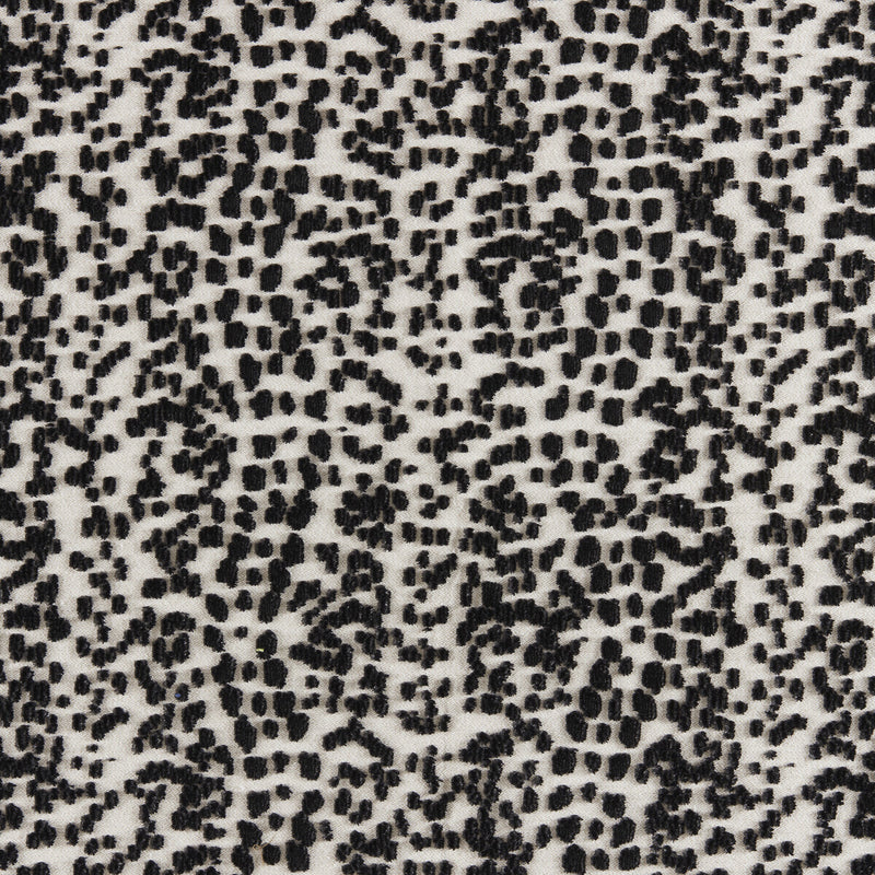BRUNSCHWIG & FILS - LES TOUCHES VELVET- NOIR - Fabric by the Yard NOIR