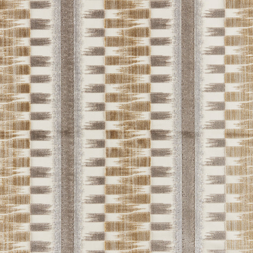 BRUNSCHWIG & FILS - FLAMME VELVET- BEIGE - Fabric by the Yard BEIGE