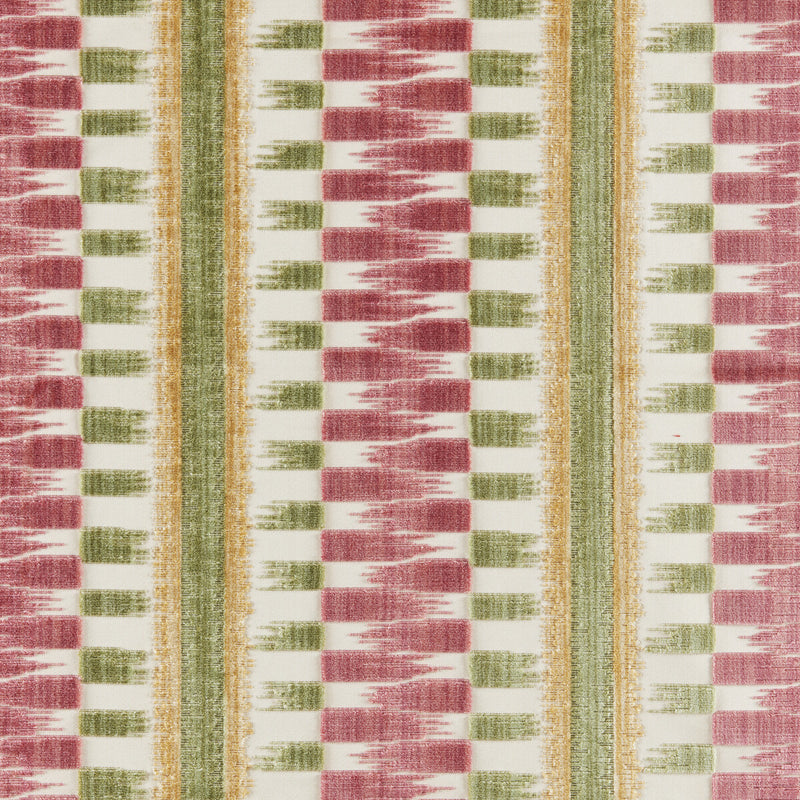 BRUNSCHWIG & FILS - FLAMME VELVET- SPRING - Fabric by the Yard SPRING