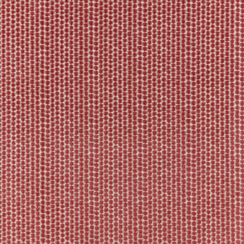 BRUNSCHWIG & FILS - TEMPLON VELVET- RED - Fabric by the Yard RED