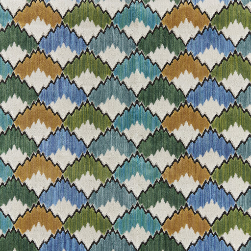 BRUNSCHWIG & FILS - MARAIS VELVET- MARINE - Fabric by the Yard MARINE