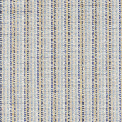 BRUNSCHWIG & FILS - MORET WEAVE- BLUE/GOLD - Fabric by the Yard BLUE/GOLD