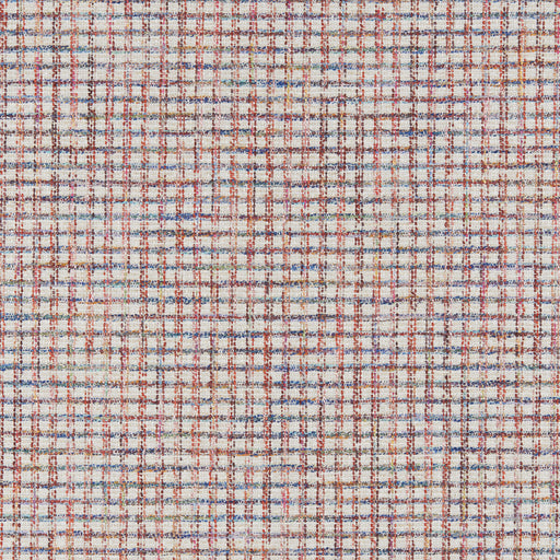 BRUNSCHWIG & FILS - LEROUX WEAVE- RED/BLUE - Fabric by the Yard RED/BLUE