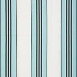 BRUNSCHWIG & FILS - RAYURE MARCELLIN- AQUA - Fabric by the Yard