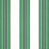 BRUNSCHWIG & FILS - RAYURE MARCELLIN- GREEN - Fabric by the Yard
