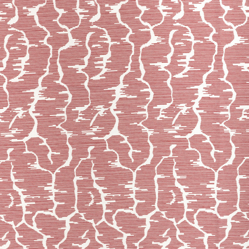 BRUNSCHWIG & FILS - LEVES- ROUGE - Fabric by the Yard ROUGE