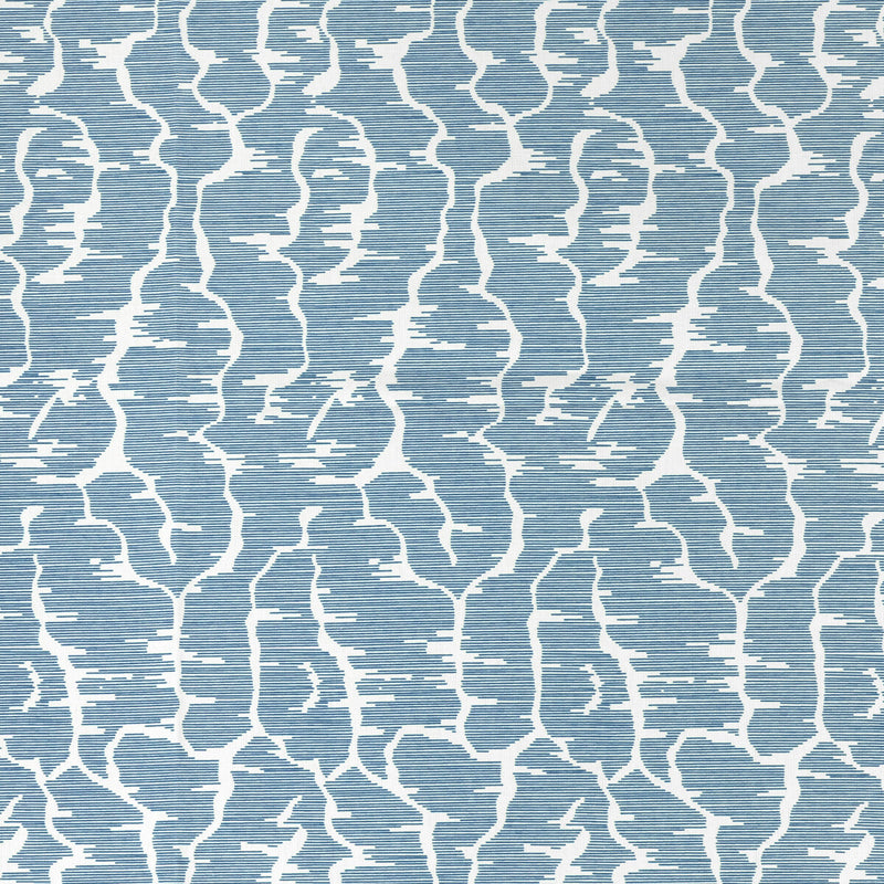 BRUNSCHWIG & FILS - LEVES- BLUE - Fabric by the Yard BLUE