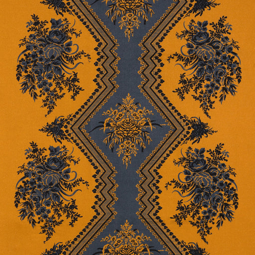 BRUNSCHWIG & FILS - COPPELIA SATIN- COGNAC - Fabric by the Yard COGNAC