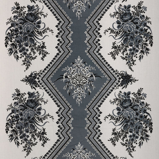BRUNSCHWIG & FILS - COPPELIA PERCALE- GREY - Fabric by the Yard GREY