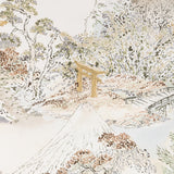 BRUNSCHWIG & FILS - MEIJI PRINT- NATURAL - Fabric by the Yard