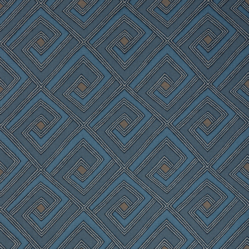 BRUNSCHWIG & FILS - MAZAMET WEAVE- BLUE - Fabric by the Yard BLUE