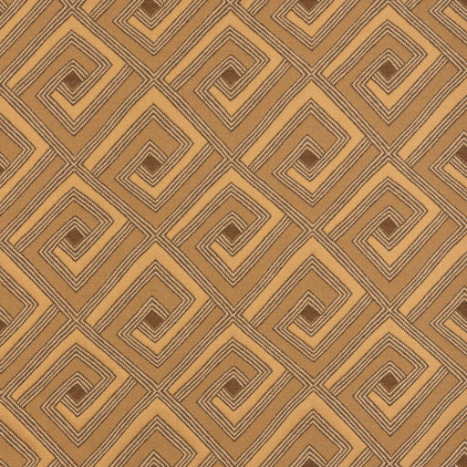 BRUNSCHWIG & FILS - MAZAMET WEAVE- COGNAC - Fabric by the Yard COGNAC