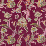BRUNSCHWIG & FILS - TROPEZ EMB- PLUM - Fabric by the Yard