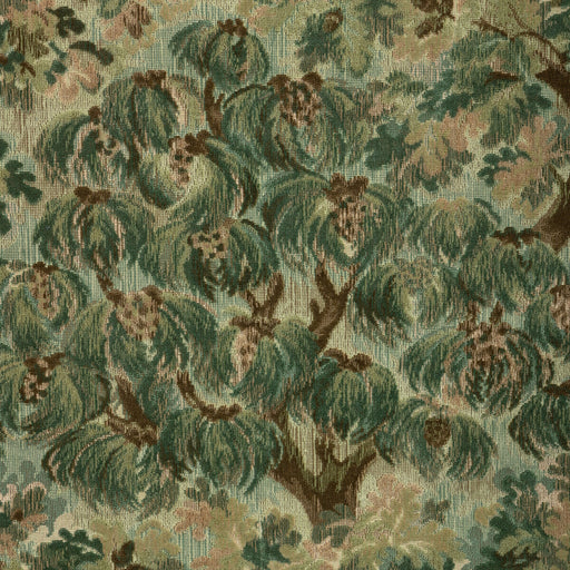 BRUNSCHWIG & FILS - MING VELVET- GREEN - Fabric by the Yard GREEN