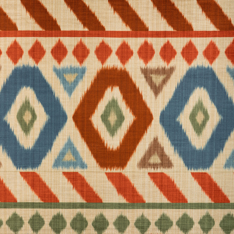 BRUNSCHWIG & FILS - UZBEK VELVET- MULTI - Fabric by the Yard MULTI