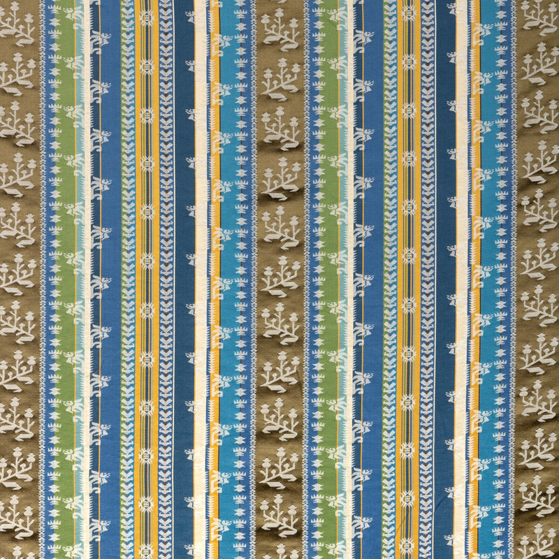BRUNSCHWIG & FILS - KITHIRA WEAVE- MARINE - Fabric by the Yard MARINE