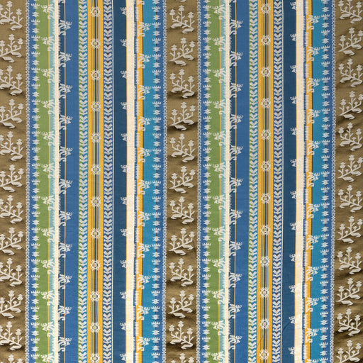 BRUNSCHWIG & FILS - KITHIRA WEAVE- MARINE - Fabric by the Yard MARINE