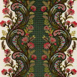 BRUNSCHWIG & FILS - VICTORIA EMB- JADE/ROSE - Fabric by the Yard