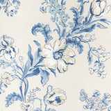 BRUNSCHWIG & FILS - MAINTENON PRINT- BLUE - Fabric by the Yard