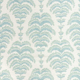 BRUNSCHWIG & FILS - PONCHETTE PRINT- AQUA - Fabric by the Yard
