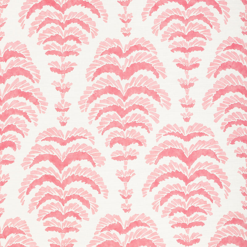 BRUNSCHWIG & FILS - PONCHETTE PRINT- PINK - Fabric by the Yard - 8025128_77
