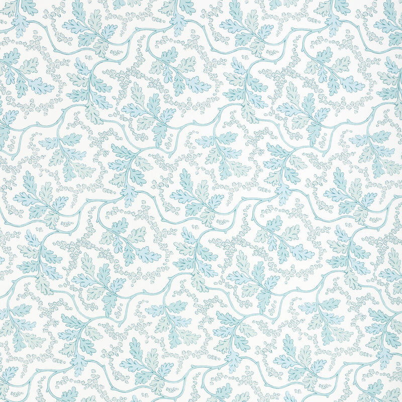 BRUNSCHWIG & FILS - AUREILLE PRINT- AQUA - Fabric by the Yard - 8025130_13