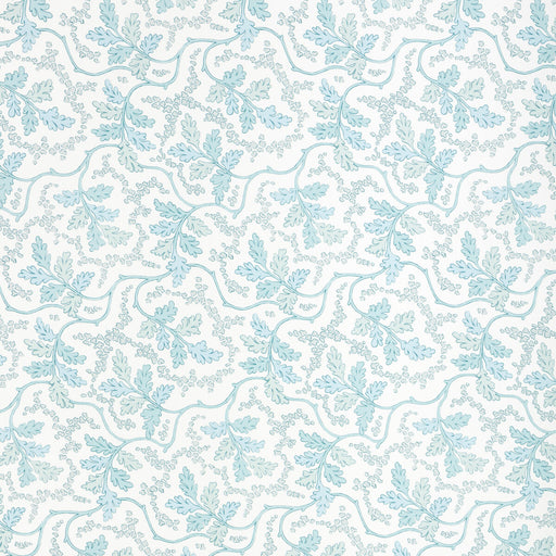 BRUNSCHWIG & FILS - AUREILLE PRINT- AQUA - Fabric by the Yard - 8025130_13