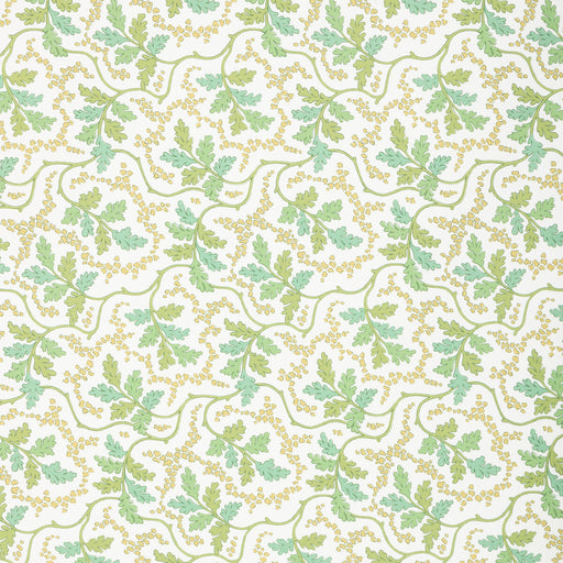 BRUNSCHWIG & FILS - AUREILLE PRINT- LEAF - Fabric by the Yard - 8025130_33