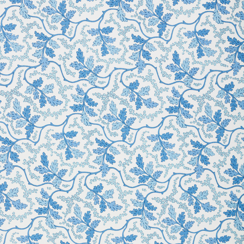 BRUNSCHWIG & FILS - AUREILLE PRINT- BLUE - Fabric by the Yard - 8025130_55