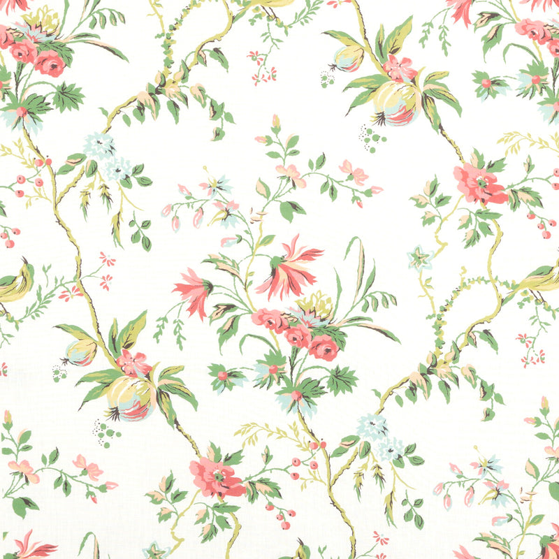 BRUNSCHWIG & FILS - LOCKLIN PRINT- SPRING - Fabric by the Yard - 8025131_73