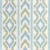 BRUNSCHWIG & FILS - SARLAT WARP PRINT- MARINE - Fabric by the Yard