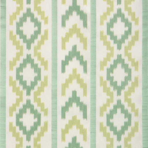 BRUNSCHWIG & FILS - SARLAT WARP PRINT- VERT - Fabric by the Yard - 8025135_33
